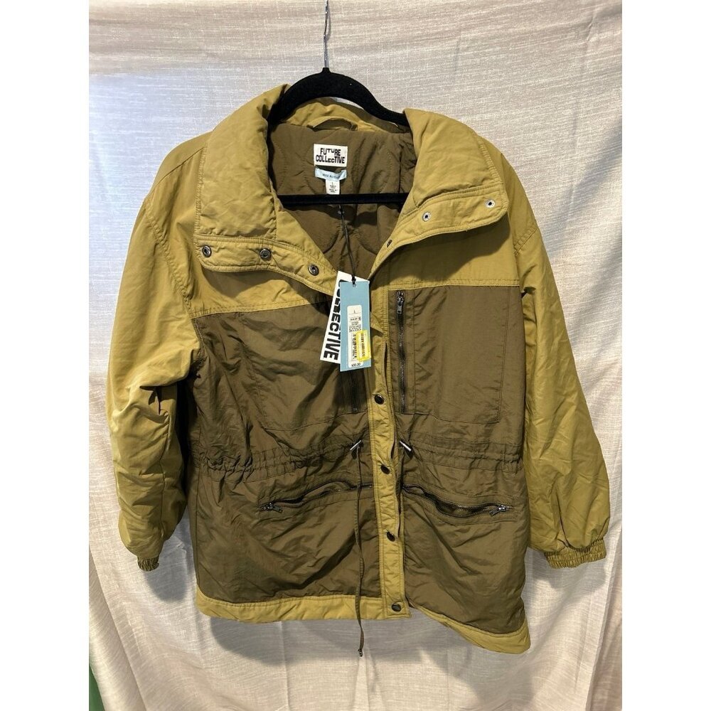 NEW Green Women's Future Collective Jacket size L